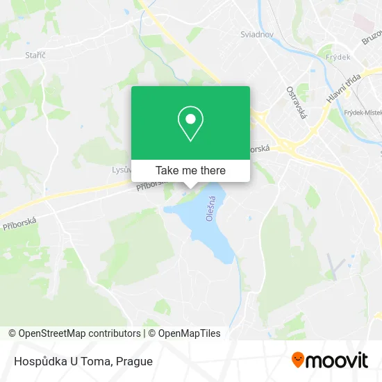 Карта Hospůdka U Toma