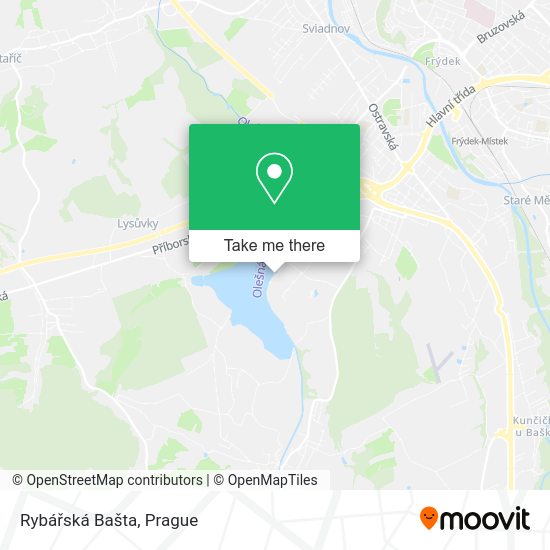 Rybářská Bašta map
