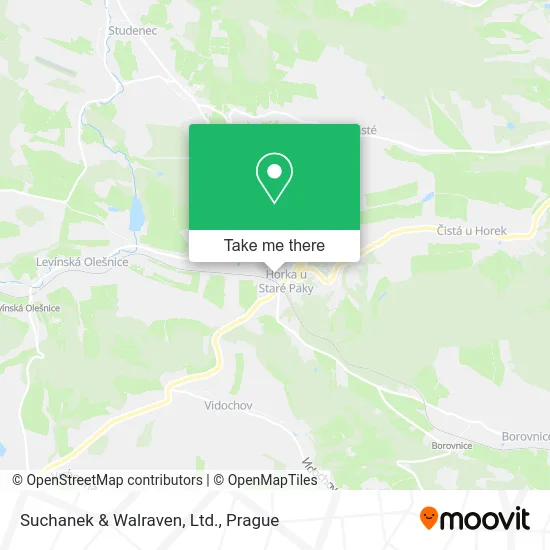 Карта Suchanek & Walraven, Ltd.