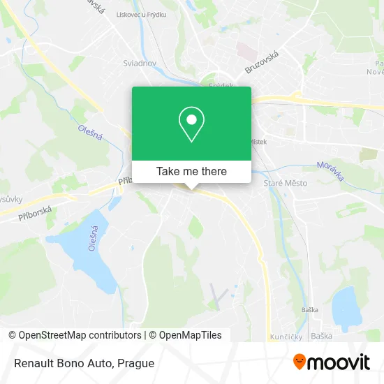 Renault Bono Auto map
