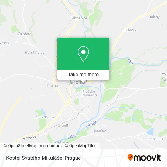 Kostel Svatého Mikuláše map