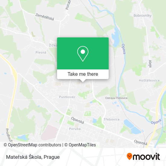 Mateřská Škola map