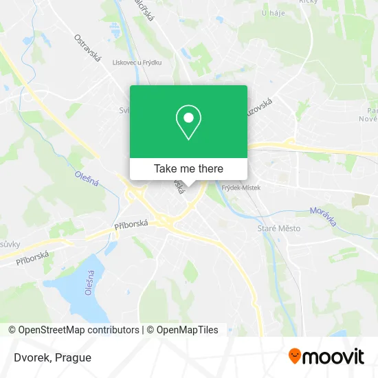 Карта Dvorek