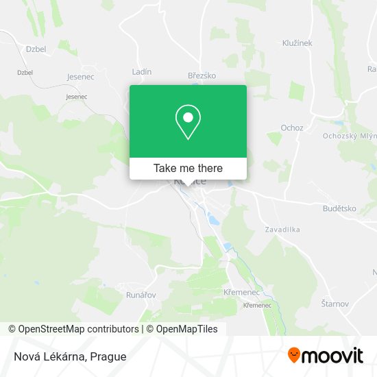 Карта Nová Lékárna