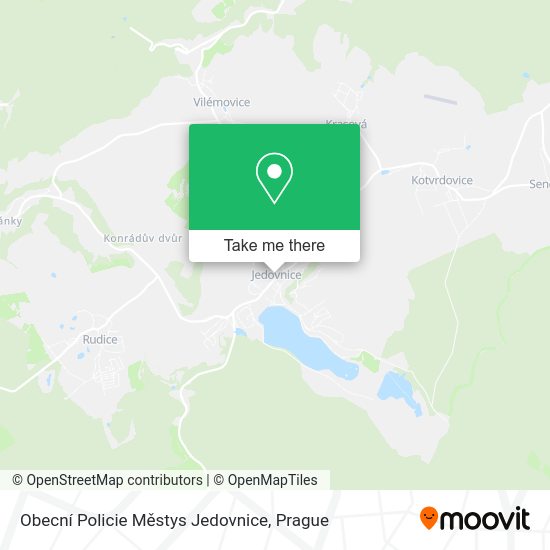 Obecní Policie Městys Jedovnice map