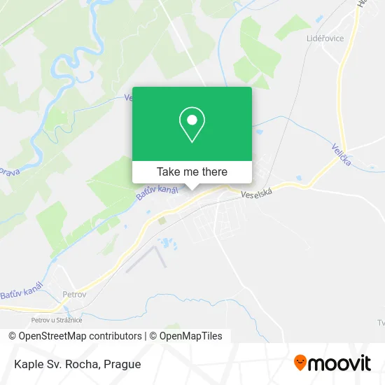 Карта Kaple Sv. Rocha