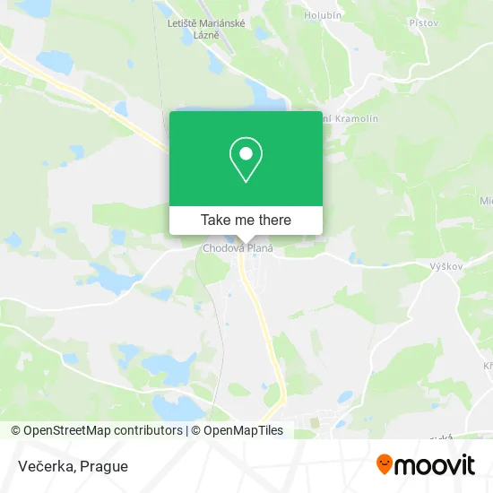 Карта Večerka