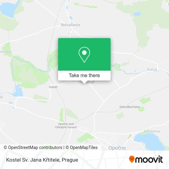 Kostel Sv. Jana Křtitele map