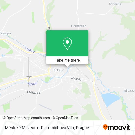 Městské Muzeum - Flemmichova Vila map