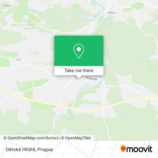 Dětské Hřiště map