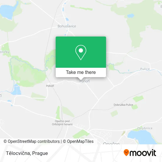 Карта Tělocvična