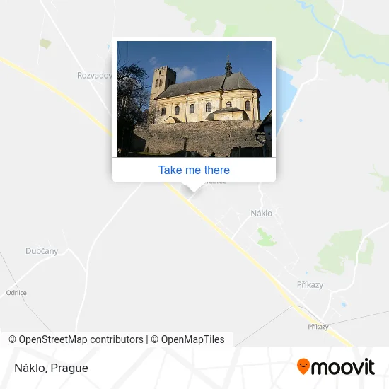 Карта Náklo