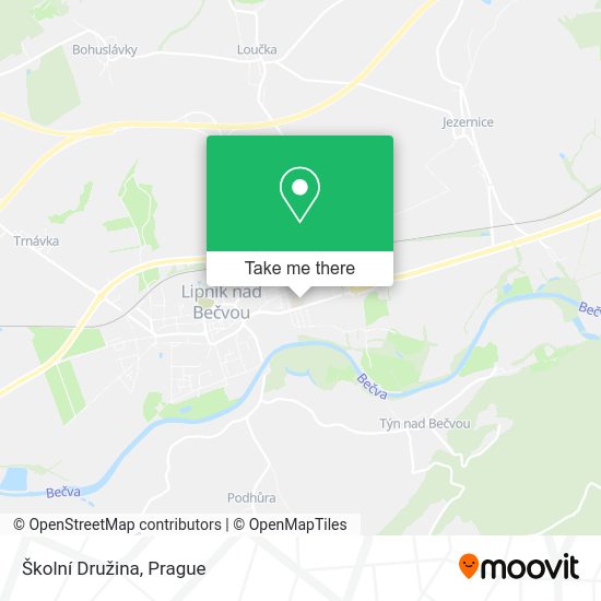 Školní Družina map