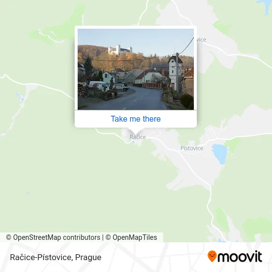 Карта Račice-Pístovice