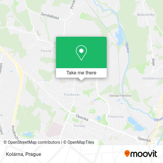 Карта Kolárna