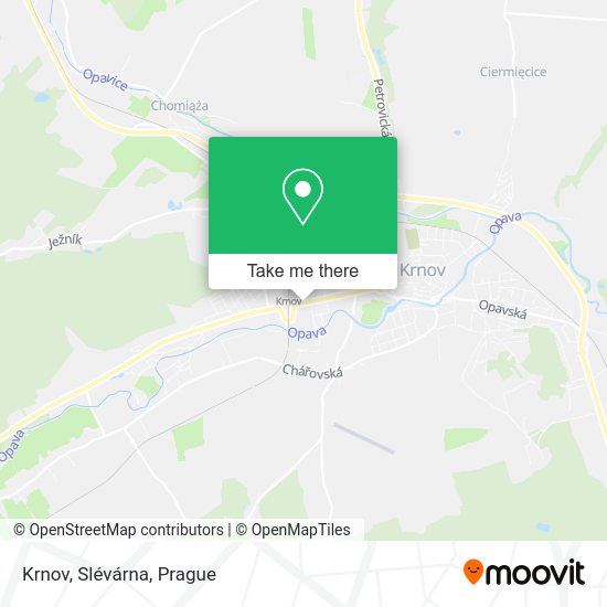 Карта Krnov, Slévárna