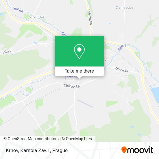 Krnov, Karnola Záv.1 map