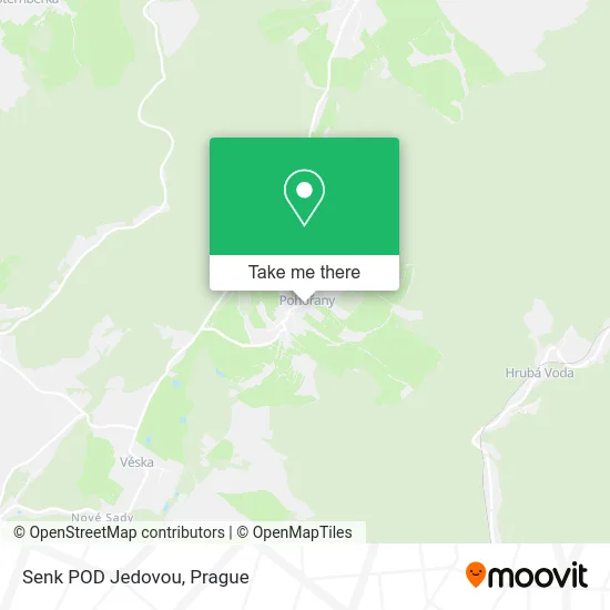 Карта Senk POD Jedovou