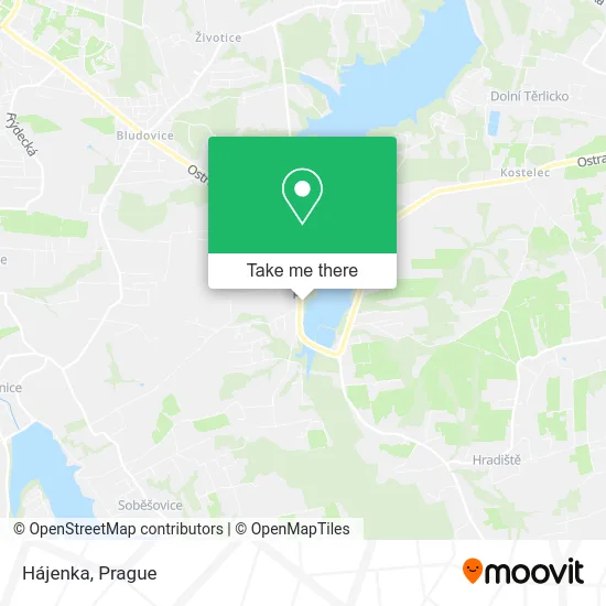 Карта Hájenka