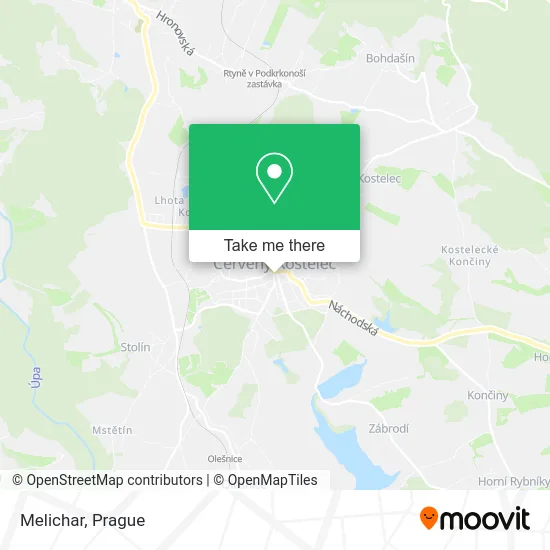 Карта Melichar