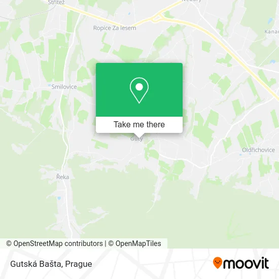 Карта Gutská Bašta