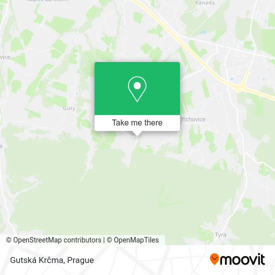 Карта Gutská Krčma