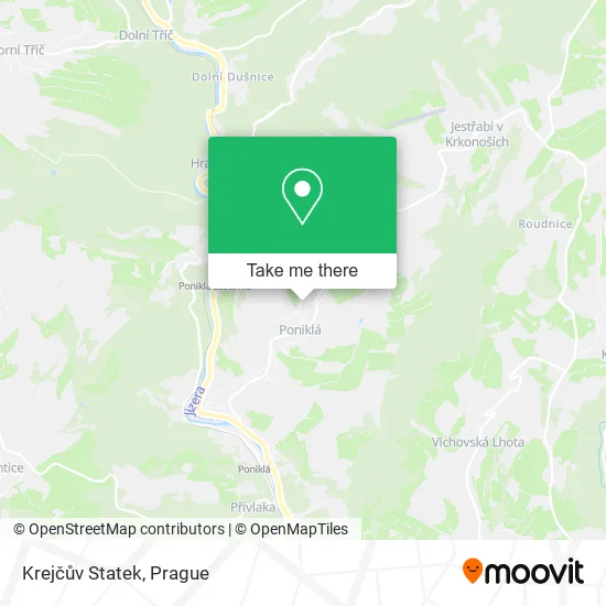 Карта Krejčův Statek