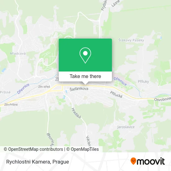 Карта Rychlostni Kamera