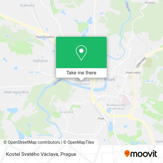 Kostel Svatého Václava map