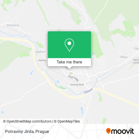 Карта Potraviny Jirda