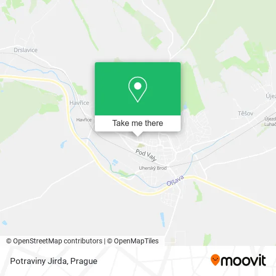 Карта Potraviny Jirda