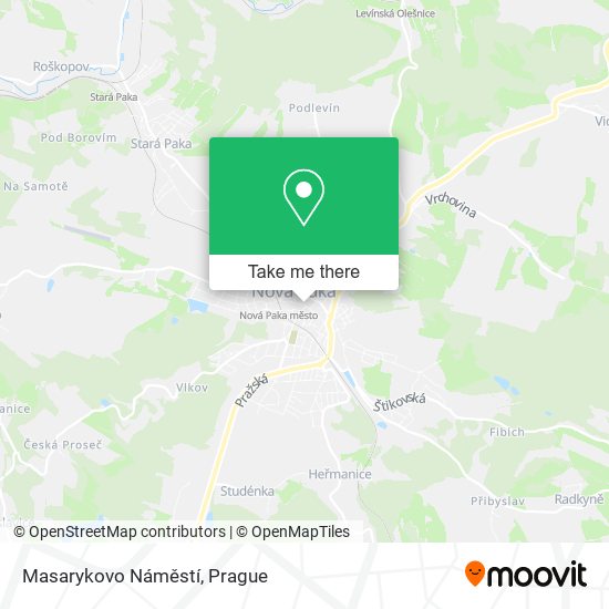 Masarykovo Náměstí map