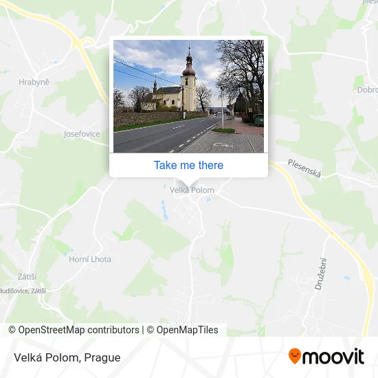 Карта Velká Polom