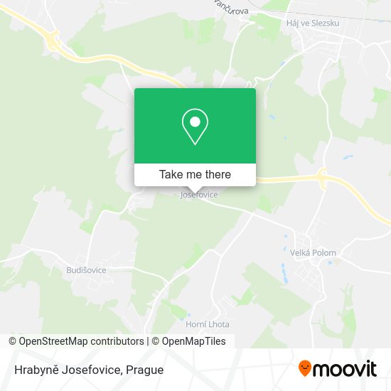 Hrabyně Josefovice map