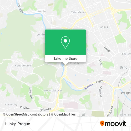 Карта Hlinky