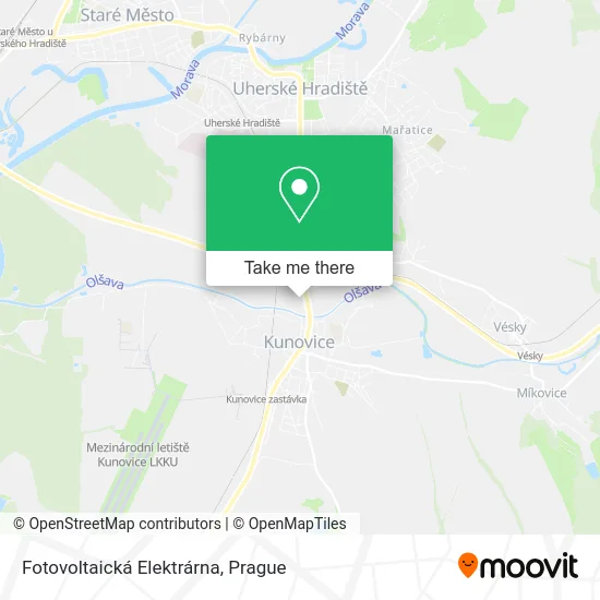 Карта Fotovoltaická Elektrárna