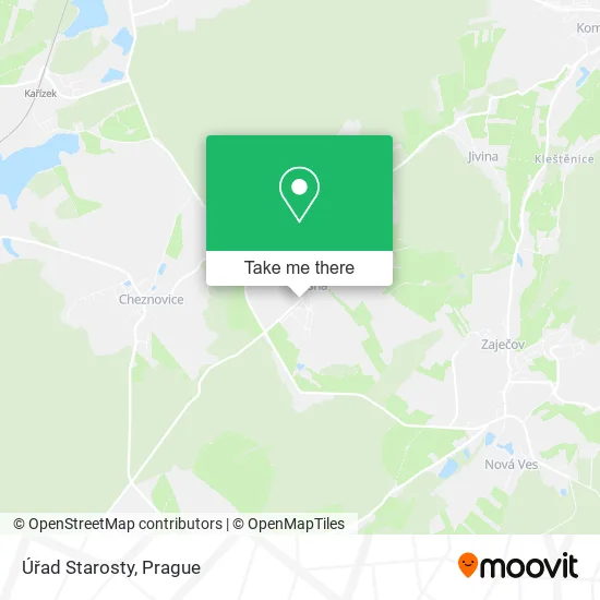 Карта Úřad Starosty