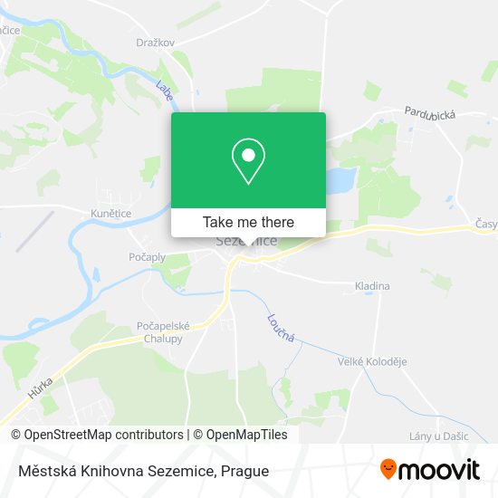 Městská Knihovna Sezemice map