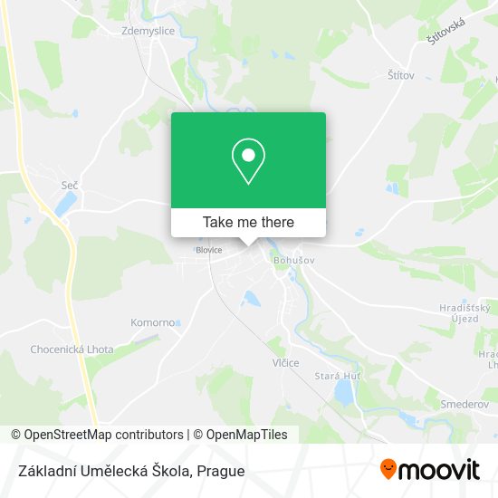 Základní Umělecká Škola map