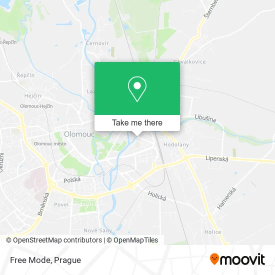 Карта Free Mode