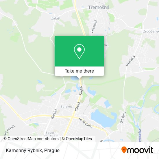 Kamenný Rybník map