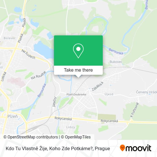 Kdo Tu Vlastně Žije, Koho Zde Potkáme? map