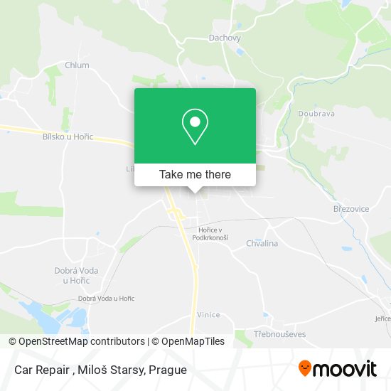 Car Repair , Miloš Starsy map
