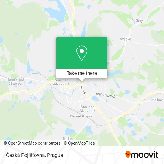 Карта Česká Pojišťovna
