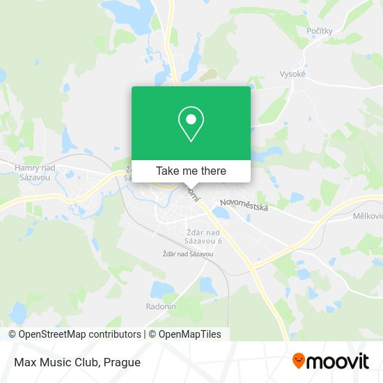 Карта Max Music Club
