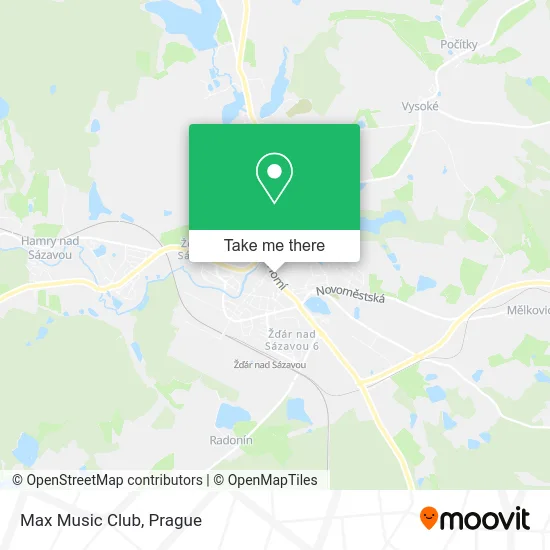 Карта Max Music Club