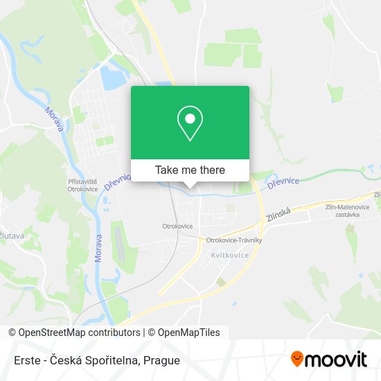 Erste - Česká Spořitelna map
