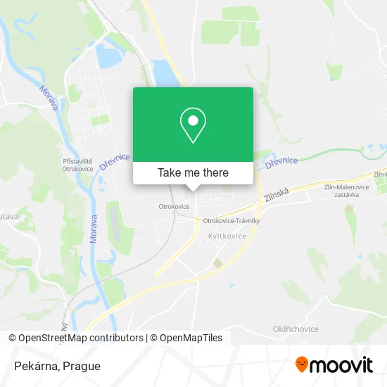 Карта Pekárna