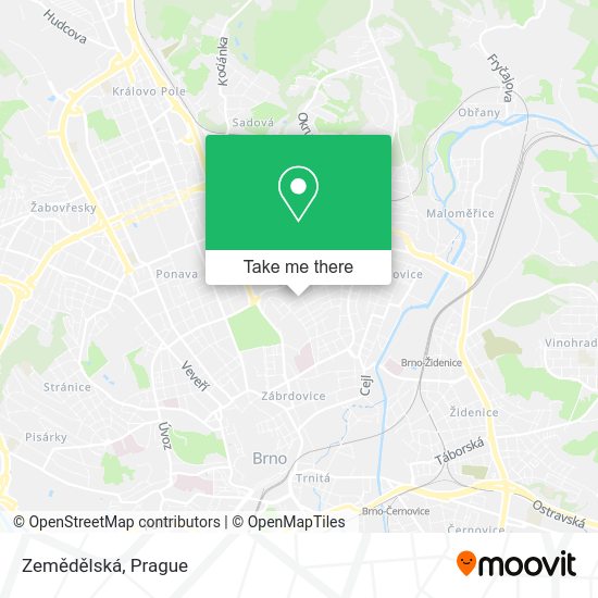 Zemědělská map
