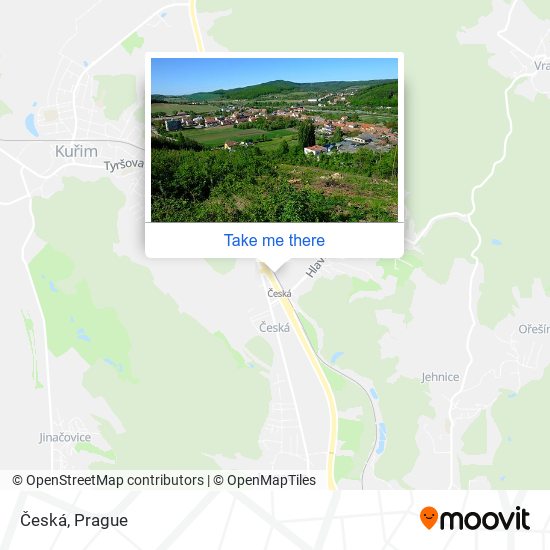 Карта Česká